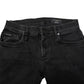 Dolce & Gabbana Black Cotton Skinny Men Denim Jeans