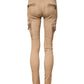 PLEIN SUD Brown Cotton Mid Waist Skinny Denim Jeans
