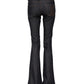 John Galliano Blue Mid Waist Cotton Wide Leg Denim Jeans
