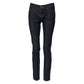 Dolce & Gabbana Blue Skinny Cotton Mid Waisted Denim Jeans