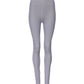 Dolce & Gabbana Gray Nylon DG Logo Mid Waisted Leggings Pants