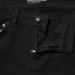 Dolce & Gabbana Black Cotton Skinny Mid Waisted Denim Jeans