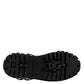 Dolce & Gabbana Black Leather Embellished Trekking Derby Shoes