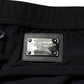 Dolce & Gabbana Black Logo Plaque Men Beachwear Brief Swimwear