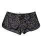 Dolce & Gabbana Black Star Print Beachwear Shorts Swimwear