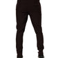 Dolce & Gabbana Brown Cashmere Men Jogger Sweatpants Pants