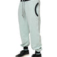 Dolce & Gabbana Light Green Cotton Men Jogger Sweatpants Pants