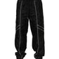 Dolce & Gabbana Black Cotton Straight Jogger Sweatpants Pants