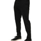 Dolce & Gabbana Dark Gray Viscose Dress Men Pants