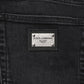 Dolce & Gabbana Black Washed Cotton Skinny Denim Jeans