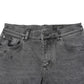 Dolce & Gabbana Gray Cotton Logo Plaque Denim Jeans