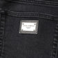 Dolce & Gabbana Black Washed Cotton Skinny Denim Jeans