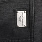 Dolce & Gabbana Gray Washed Cotton Loose Denim Jeans
