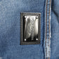 Dolce & Gabbana Blue Washed Cotton Logo Plaque Denim Jeans