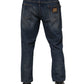 Dolce & Gabbana Blue Cotton Logo Plaque Slim Denim Jeans