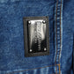 Dolce & Gabbana Blue Cotton Logo Plaque Denim Jeans