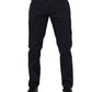 Dolce & Gabbana Blue Cotton Tapered Denim Jeans