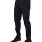 Dolce & Gabbana Blue Cotton Tapered Denim Jeans