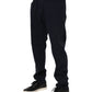 Dolce & Gabbana Black Cotton Tapered Denim Jeans