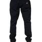 Dolce & Gabbana Black Cotton Tapered Denim Jeans