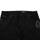 Dolce & Gabbana Black Cotton Skinny Men Denim Jeans