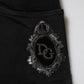 Dolce & Gabbana Black Cotton Skinny Men Denim Jeans