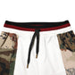 Dolce & Gabbana White Patchwork Jogger Pants