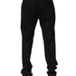 Dolce & Gabbana Black Wool Formal Dress Pants