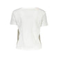 Guess Jeans White Cotton Tops & T-Shirt