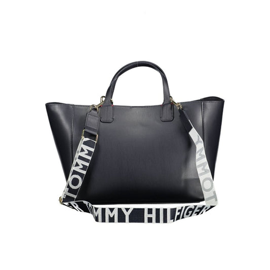 Tommy Hilfiger Blue Polyethylene Handbag