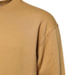 Dolce & Gabbana Mustard Cotton DG Embossed Pullover Sweater