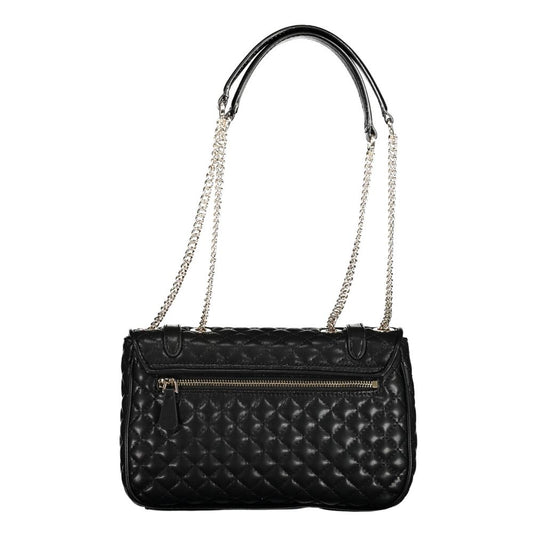 Guess Jeans Black Polyethylene Handbag