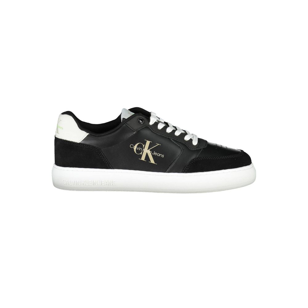 Calvin Klein Black Polyester Sneaker