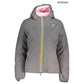 K-WAY Gray Polyamide Jackets & Coat