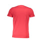 Cavalli Class Red Cotton Men's T-Shirt