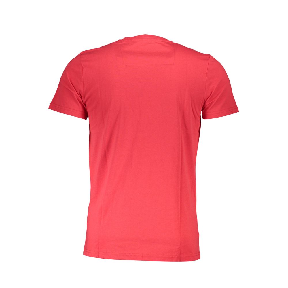 Cavalli Class Red Cotton Men's T-Shirt