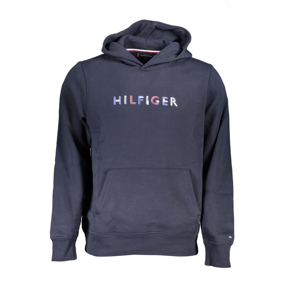 Tommy Hilfiger Blue Cotton Men Sweater