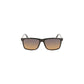 Calvin Klein Black Plastic Men Sunglass