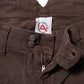 CYCLE Brown Cotton Low Waist Skinny Casual Jeans