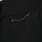 Dsquared² Black Polyester High Waisted Flared Pants