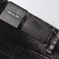 Dsquared² Black Washed Mid Waist Tapered Denim Jeans