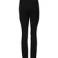 Dolce & Gabbana Black Wool Leggings Stretch Pants