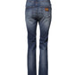 Dolce & Gabbana Blue Rhinestone Embellished Denim Jeans
