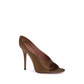 Amina Muaddi Anok satin Sandals