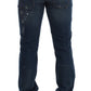 Schicke Slim Fit Jeans mit blauer Waschung