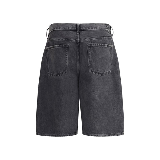 7FOR Denim Caviar Shorts