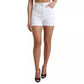Dolce & Gabbana White Front Lace High Waist Hot Pants Shorts