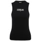 Comme Des Fuckdown Black Cotton Tops & T-Shirt