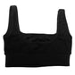 Comme Des Fuckdown Black Cotton Tops & T-Shirt