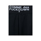 Comme Des Fuckdown Black Polyester Jeans & Pant